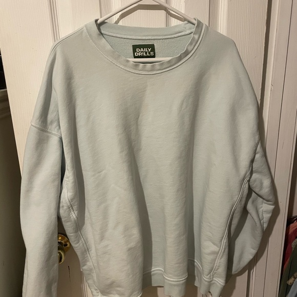 Daily Drills Soft Blue Pullover - Picture 1 of 4